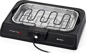 Ariete Barbecue Elettrico da Giardino da Tavolo Portatile BBQ da Esterno con Vassoio Raccogligrasso Potenza 2000 Watt colore Nero - 00C072300AR0