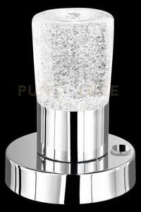 Cristo lampada da tavolo led 4,3w · 1x 430lm, 3000k cromo vetro pie