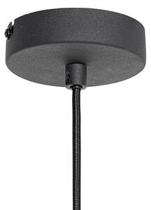 Lampada a sospensione moderna nera 38 cm - Saffira