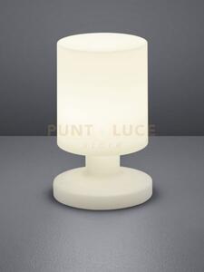 Lora lampada tavolo led 1,5w 90lm, 3000k da esterno ip44 diffusore 