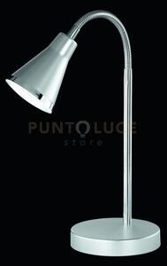 Arras lampada da tavolo led 400lm 3000k 4w c/flex colore alluminio 