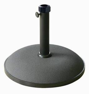 Amicasa Base per ombrelloni da giardino 50 cm Rivestimento in Gomma colore Grigio - YTH25-B