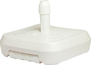 VivaGarden Base per Ombrellone Pehd grande Bianco cm 60x60 F.mm 30/54