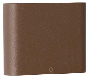 Lampada da parete per esterni moderna marrone ruggine 11,5 cm incl. LED IP65 - Batt