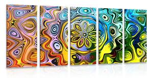 Quadri 5 pezzi – Arte colorata creativa