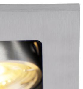 Faretto da incasso smart in alluminio con WiFi GU10 inclinabile - Qure