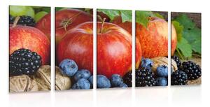 Quadri 5 pezzi – Raccolto autunnale