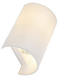 Lampada da parete intelligente bianca con Wifi A60 - Simple Drum Jute