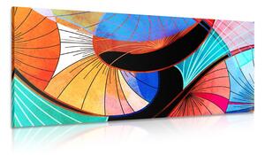 Quadro su tela – Astrazione astratta colorata