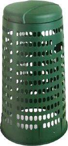 I.C.S. Bidone Spazzatura Trespolo Pattumiera con Coperchio in PVC 38x86 cm - 3886V