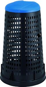 STEFANPLAST Bidone Spazzatura Pattumiera Rifiuti Trespolo Capacit 100 Litri cm. 58x90 h con Coperchio colore Azzurro - 24704