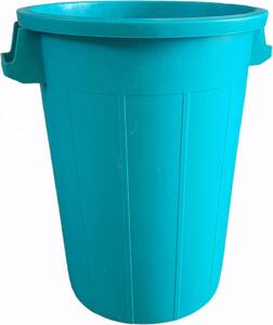 STEFANPLAST Bidone Spazzatura Pattumiera Rifiuti senza Coperchio 120 Litri colore Verde - SF578