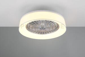 Ventilatori a soffitto faresund led diffusore satinato con bordo te