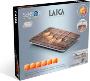 LAICA Bilancia da cucina digitale elettronica Portata Massima 10 kg con Tasti Touch Sensor - KS5010