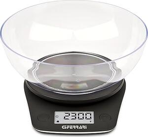 G3 Ferrari Bilancia da Cucina Digitale Elettronica Portata Massima 5 Kg Capacit Ciotola 2 Litri - G20161 Equa