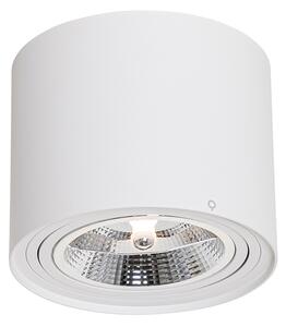 Faretto da soffitto moderno bianco orientabile e inclinabile AR111 - Rondoo Up