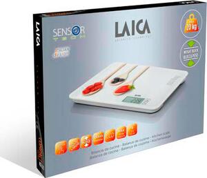 LAICA Bilancia da cucina digitale elettronica Portata Massima 20 kg con Tasti Touch Sensor - KS5020