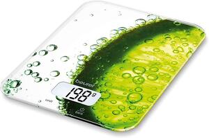 Beurer Bilancia da Cucina Digitale Elettronica Portata Massima 5 Kg in Vetro - Fresh - KS19