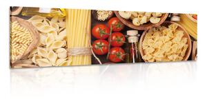 Quadro su tela – Varietà di pasta italiana