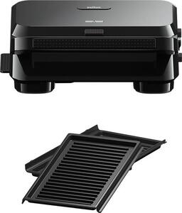 Braun Bistecchiera Elettrica Doppia Piastra Antiaderente Potenza 800 Watt colore Nero - 23100001 SnackMaker 5 SM5001
