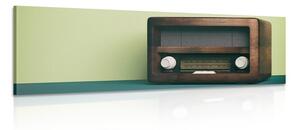 Stampa su tela – Radio retrò