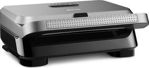 De Longhi Bistecchiera elettrica Potenza 800 Watt con Coperchio colore Grigio - SW12B.CS