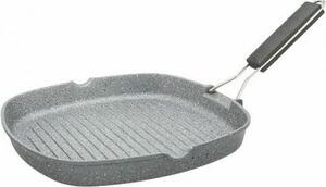 Tognana Bistecchiera Induzione Antiaderente in Alluminio 28x28 cm colore Grigio - WI758BCAMNF Mythos