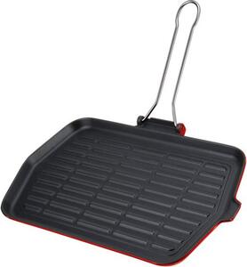 ILSA Bistecchiera Induzione Ghisa Smaltata 23x36 cm Dietella Induction