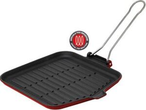 ILSA Bistecchiera Induzione Ghisa Smaltata 24x24 cm Dietella Induction