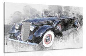 Stampa su tela – Auto retrò storica