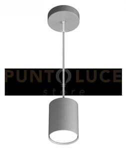 Shape sospensione tubo h.10 1 luce grigio 1143-s10-gr