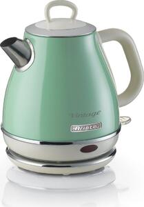 Ariete Bollitore elettrico 1 Litri Potenza 1630 Watt Filtro removibile colore Verde - 2868/04 Vintage