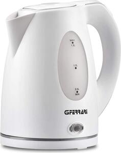 G3 Ferrari Bollitore Elettrico Acqua Capacit 1,5 litri Potenza 2200 Watt colore Bianco - G1009100 Relax
