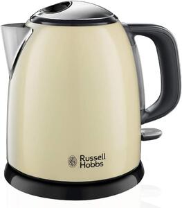 Russell Hobbs Bollitore Elettrico Capacit 1 Litro Potenza 2400 Watt Senza filo colore Crema - 24994-70