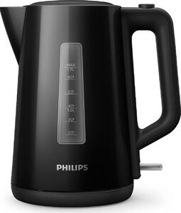 Philips Bollitore Elettrico Capacit 1,7 Litri Formato Famiglia con Indicatore in Tazze colore Nero - 3000 series HD9318/20