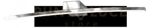 Curved applique piccola luce naturale cromo 1152-ap n-cr