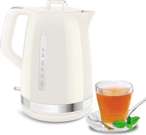 Moulinex Bollitore Elettrico Capacit 1,7 Litri Potenza 2400 Watt Autospegnimento colore Avorio - BY320A10 Soleil BY320