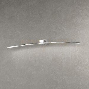 Curved applique grande luce calda cromo 1152-ag c-cr