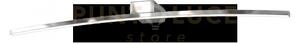 Curved applique media luce naturale cromo 1152-am n-cr