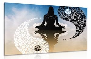 Quadro su tela – Yoga del Jin e Jang