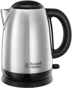 Russell Hobbs Bollitore elettrico Capacit 1,7 Litri Potenza 2400 Watt Base girevole a 360 colore Acciaio Inox - 23912-70 Adventure