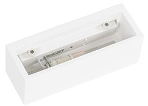 Lampada da parete intelligente bianca con Wi-Fi G9 - Tjada Novo