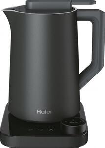 Haier Bollitore Elettrico Potenza 2200 Watt Capacit 1,3 Litri Funzione Mantieni al Caldo colore Grigio - HKE7W 011