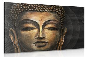 Stampa su tela – Viso del Buddha