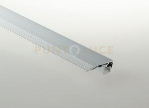 Profilo stepway per gradini struttura silver diffusore opale con ba