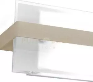 Cross applique media 2 luci sabbia 1106-am-sa
