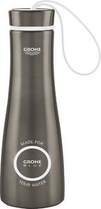 GROHE Bottiglia Termica Capacit 450 ml in Acciaio Inox colore Grafite Spazzolato - 40 848 AL0 Blue