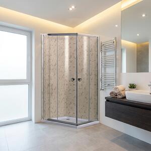 Brixo Box doccia 80x80 cm Cabina doccia Altezza 190 cm modello Dalia - 443804
