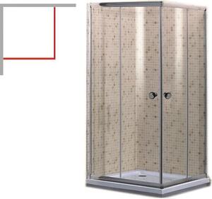 Brixo Box doccia 80x80 cm Cabina doccia Altezza 190 cm modello Dalia - 443804