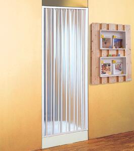 FORTE Box doccia Cabina doccia 1 lato Porta a soffietto in PVC Dimensioni 110 x 185h cm - BK121001 Point